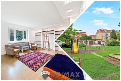 "Familien-Wohlfühloase: Grünblick, Kinderspielplatz in Anlage, Gedämmt (HWB:B)"