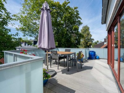 Neuwertige Penthousewohnung mit XXL-Dachterrasse in Toplage