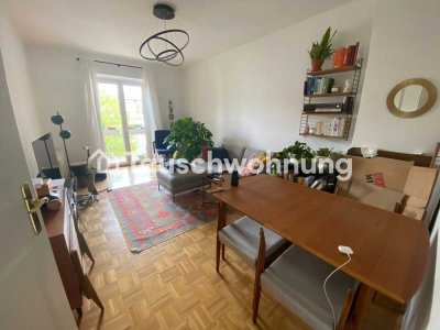 Tauschwohnung: Tausche 2ZKB Altbau mit 2 Balkonen gegen kleinere Wohnung