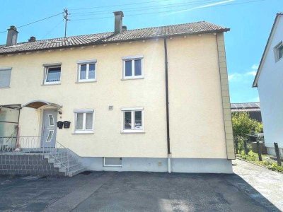 Platz für die Familie! Zweifamilienhaus-Doppelhaushälfte in sonniger Wohnlage!