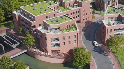 "Haus Aa-Terrassen" - Neubau-Wohnungen im Mühlenareal in Borken