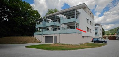 Neubau Wohnung/Erstbezug mit großer Terrasse und TG Stellplatz
