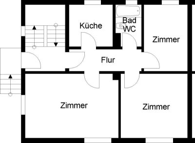 3 ZKB mit Garten in Herford!