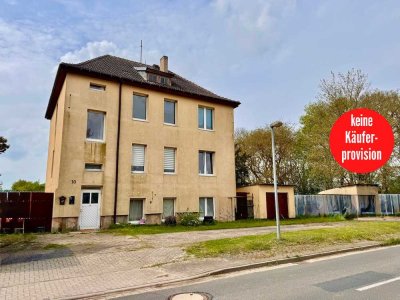 HORN IMMOBILIEN++ Dreifamilienhaus in Penkun mit großem Grundstück