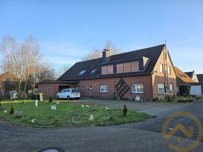 1.198 m² Grundstück in Kalkar Niedermörmter  mit sanierungsbedürftiger Immobilie