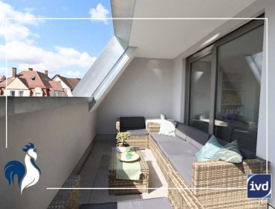 Walking on Sunshine! 4-Zimmer-Neubauwohnung mit 2 Balkonen, Einbauküche, TG-Stellplatz
