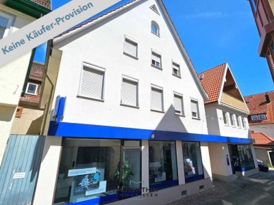 2 Wohn- und Geschäftshäuser in attraktiver Altstadtlage von Kirchheim - nur 100 m zum Marktplatz!