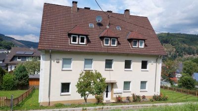 kleine, gemütliche und komplett modernisierte Wohnung in ruhiger, zentraler Lage in Altenhundem
