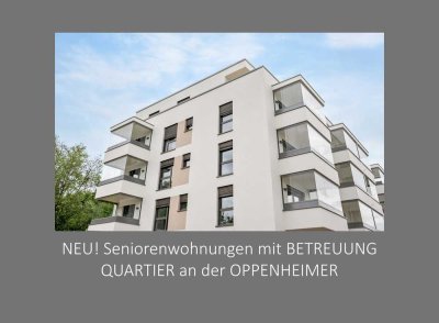 Seniorenwohnung mit Betreuung! Großzügige 2-Zi-Whg mit großer Sonnenterrasse