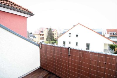 Wohnen auf zwei Etagen – 4-Zimmer-Traumwohnung mit Balkon und Stellplatz