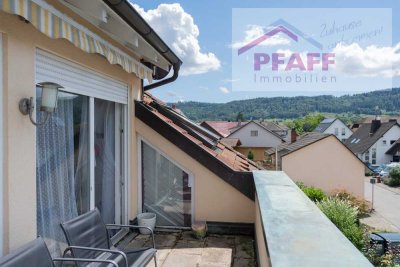 Zuhause ankommen in Worblingen! Vermietete 3 Zi.-Whg. im DG mit Balkon, Küche und 3 Stellplätzen