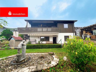 Leben wie im Urlaub - gemütliches Haus mit Blick über den Odenwald