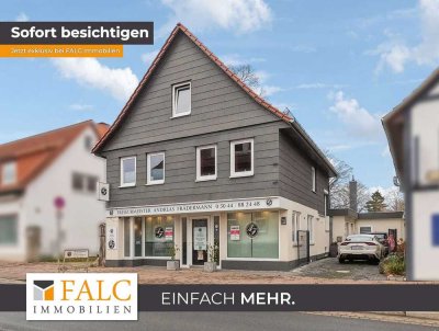 ** TOP ** Einfamilienhaus mit Gewerbeanteil