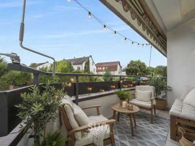 NEUBAU-FEELING im Bestand:  Moderne 2-Zi-Wohnung am Feld- und Waldrand