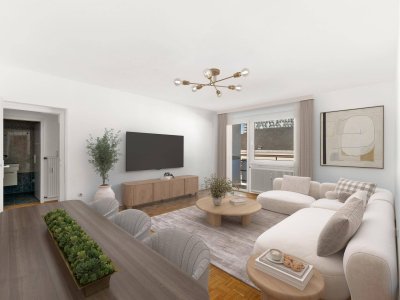 Das Könnte Ihr neues Wohnzimmer sein! Moderne 3-Zimmer Wohnung mit Loggia im 5. Stock