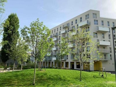 Gut geschnittene Neubauwohnung Erstbezug mit ca 50, m² und Balkon