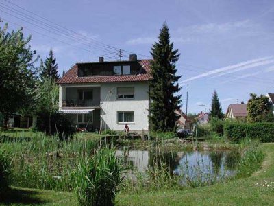 Sonnige 2 ZKB DG Wohnung mit Garten und Sauna in Bobingen-Straßberg