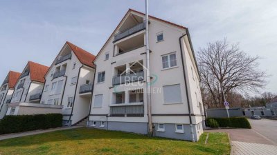 Komfortables Wohnen mit Balkon und Blick ins Grüne