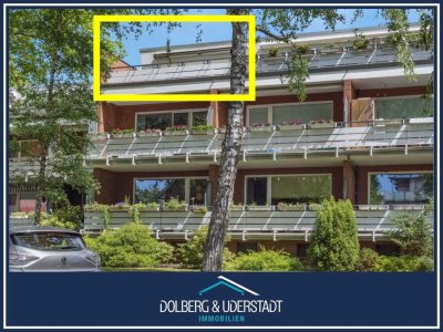 Charmante Dachgeschosswohnung in ruhiger Lage mit großer Dachterrasse