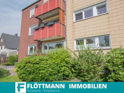 Modernisierte Erdgeschosswohnung mit Balkon in Bielefeld-Senne!