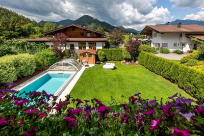 Einfamilienhaus mit Outdoorpool in Traumlage von Waidring