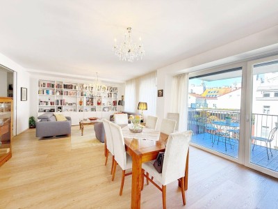 Luxuriöse 4-Zimmer-Wohnung in 1040 Wien mit Balkon und Tiefgaragenstellplatz!