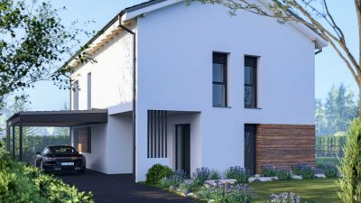 Grasbrunn-Harthausen! Neubau! Einfamilienhaus! Reine Holzbauweise!