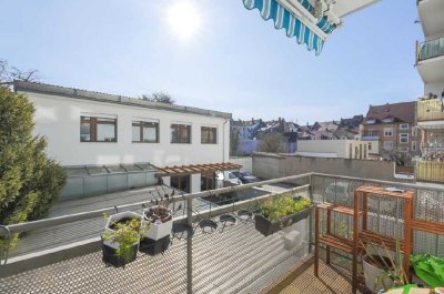 Vollmöblierte 2-Zimmer-Wohnung in ruhiger, aber urbaner Lage des Musikerviertels