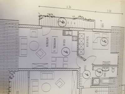 2-Zimmer-Wohnung mit Balkon und EBK in Mögglingen