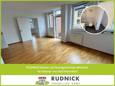 RUDNICK bietet: seniorengerechtes Wohnen im Herzen von Bad Nenndorf