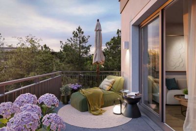 PREISAKTION: 2-Zimmer-Wohnung mit Balkon und smartem Grundriss
