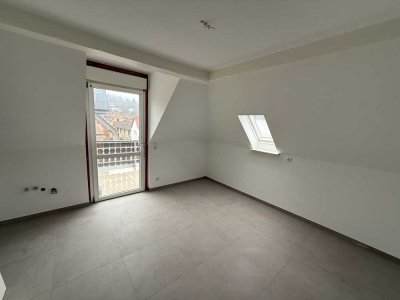 frisch sanierte, schöne 3,5 ZKB Maisonette mit Dachterrasse in Weinheim Nord