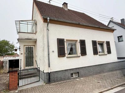 Nettes Einfamilienhaus mit großem Grundstück