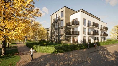 3 -Zimmer Neubauwohnung mit Terrasse und Gäste-WC