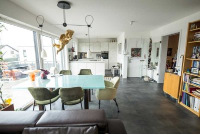 Hochwertige 3-Zimmer-Wohnung mit Balkon und Einbauküche in Gablingen-Lützelburg