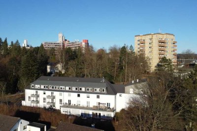 4 Zimmer - Wohnung Nähe Uni Siegen mit einer Terrasse und Aussicht