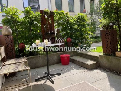 Tauschwohnung: Erdgeschoss mit Terrasse und Gartenzugang im Bernhard-Nocht-