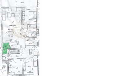 großzügige 4-Zimmer-Erdgeschosswohnung mit Terasse, Einbauküche und Garten in Philippsburg