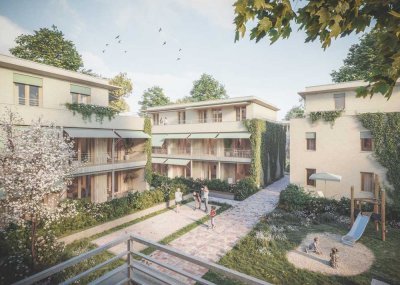 AKTION!!! quartier brunner – Wo die Stadt Luft holt. Haar bei München. Holzmassivbauweise EH40 + QNG