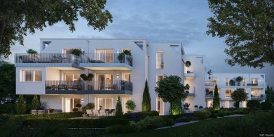 Exklusive Erstbezugs DG-Wohnung mit Balkon und Terrasse an der Alten Donau