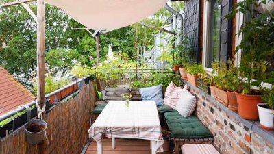 Von Privat: Charmante Altbau-Perle mit sonnigem Balkon im Herzen von Sülz