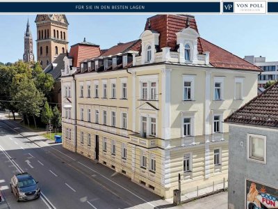 Denkmalgeschütztes Altbau-Mehrfamilienhaus in zentraler Lage von Landshut