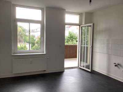 3 Zimmer, Wohnküche und Balkon in der Südvorstadt!