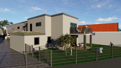 Baubeginn erfolgt! Neubau-Erdgeschosswohnung mit Garten & separatem Eingang