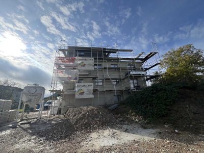 Attraktive 3 ZKB Neubauwohnung mit Balkon und Blick ins Grüne in zentraler Lage von Einhausen