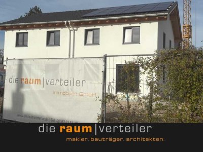 die raumverteiler wohnbau GmbH: sonnige Neubau-DHH mit 4+1 Zimmern, Südgarten, Baubeginn erfolgt !