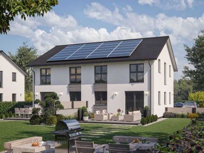 Gemeinsam bauen in Mainz-Ebersheim - KfW-gefördertes Mehrgenerationenhaus für 2 Parteien