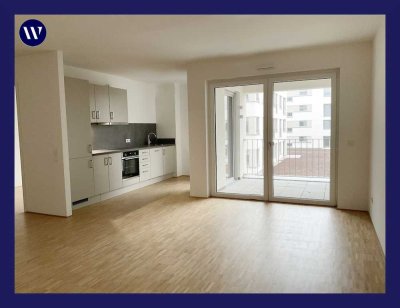 Genießen Sie das Wohnen! Helle 3 Zimmer, Balkon, Einbauküche, Bad mit Walk-In-Dusche, Aufzug