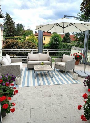 Perfekte Lebensqualität: uneinsehbares Wohnhaus in grüner Ruhelage