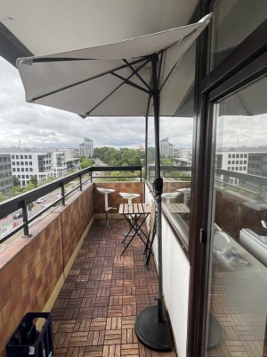 Sonnige 2-Zimmer-Wohnung mit EBK+großem Balkon am Wöhrder See – Zentrumsnah